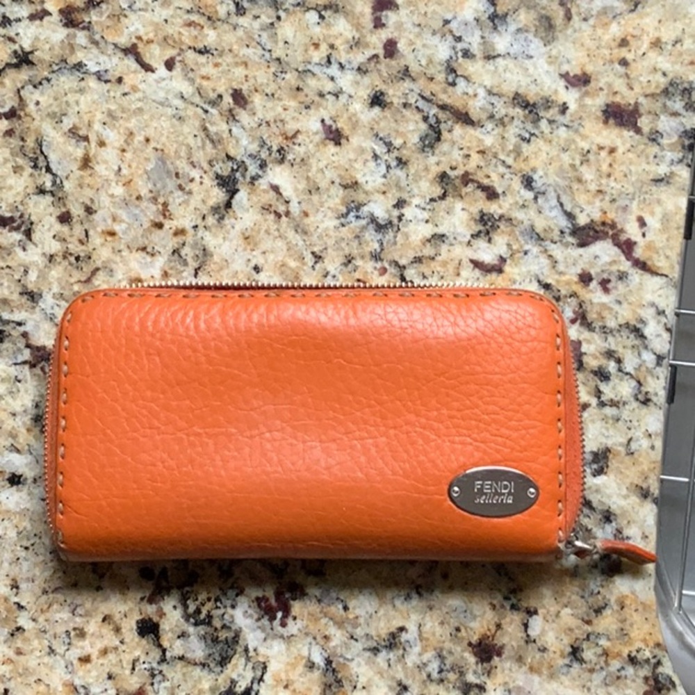 Beautiful, unusual color, Fendi wallet